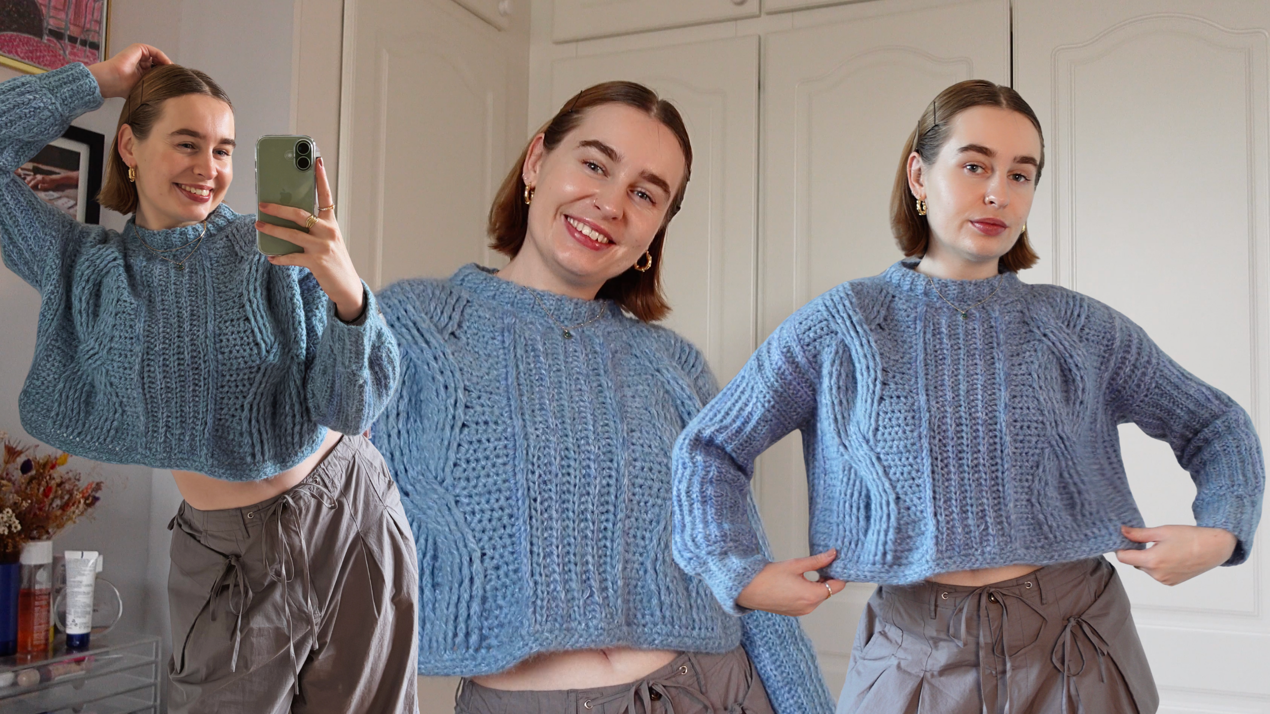 Crochet Cable Jumper Tutorial