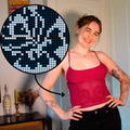 Rose Pattern Filet Crochet Top Pattern + Tutorial