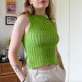 Easy Crochet Tank Top Pattern + Tutorial
