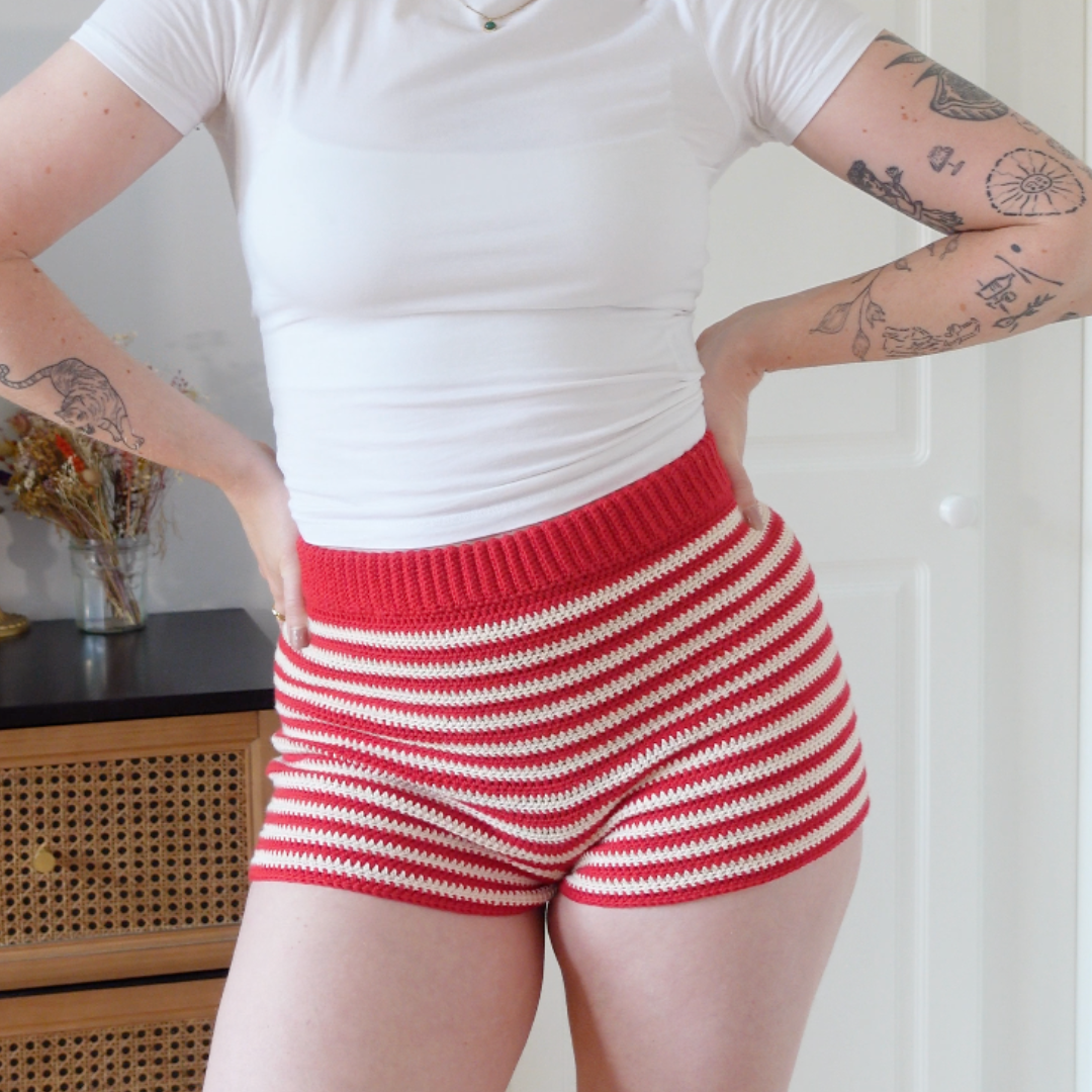Easy Crochet Shorts Pattern + Tutorial
